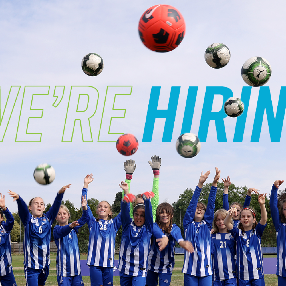 Run Coms were hiring graphic